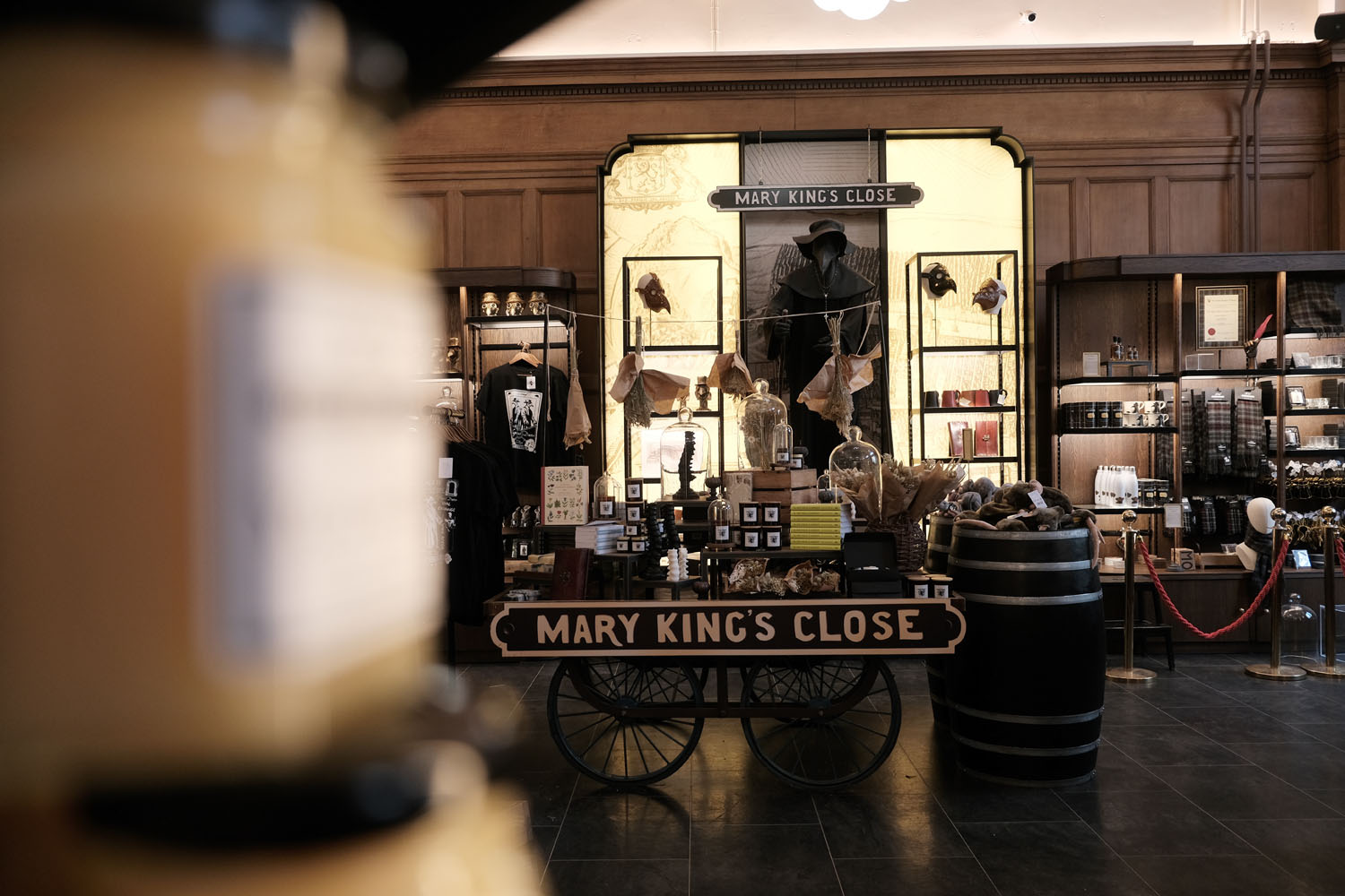The Real Mary King's Close gift shop