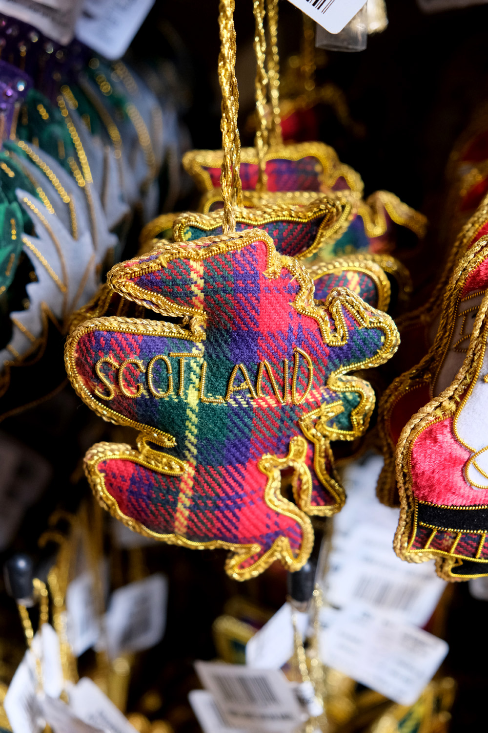 Ye Olde Christmas shoppe in Edinburgh
